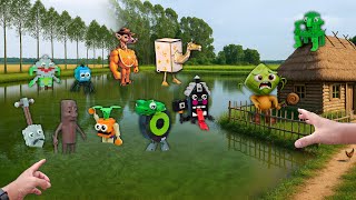 Hunting Lego Italian Brainrot Anomali: Octopussini, Tung Tung Sahur, Agarrini, Ganganzelli, Camelo