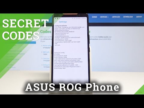 Secret Codes for ASUS ROG Phone - Hidden Mode / Advanced Features