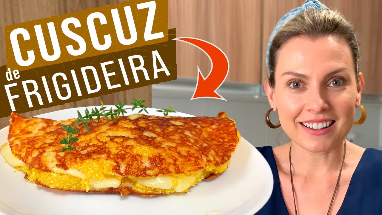 CUSCUZ NA FRIGIDEIRA | TAPIOCA DE CUSCUZ