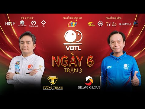 GIẢI BILLIARDS CAROM 3 BĂNG TEAM LEAGUE 2025 || SEASON 1 - TRẬN 3 - NGÀY 30/12 || SCTV THỂ THAO