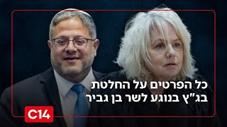 "בית המשפט העליון חושש": כל הפרטים על החלטת בג"ץ בנוגע לשר בן גביר (חדשות ערוץ 14) - התמונה מוצגת ישירות מתוך אתר האינטרנט יוטיוב. זכויות היוצרים בתמונה שייכות ליוצרה. קישור קרדיט למקור התוכן נמצא בתוך דף הסרטון "בית המשפט העליון חושש": כל הפרטים על החלטת בג"ץ בנוגע לשר בן גביר (חדשות ערוץ 14) - התמונה מוצגת ישירות מתוך אתר האינטרנט יוטיוב. זכויות היוצרים בתמונה שייכות ליוצרה. קישור קרדיט למקור התוכן נמצא בתוך דף הסרטון