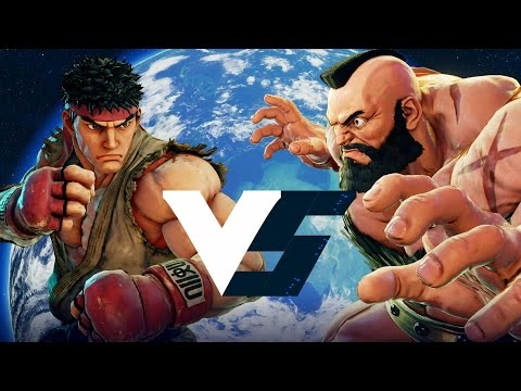 Street Fighter 5 Beta phase 3 Ryu VS Zangief (Ranked Match) 60FPS