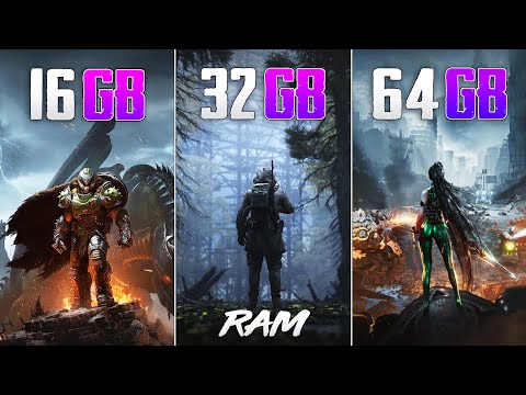 16GB vs 32GB vs 64GB - How Much RAM Do You Need for Gaming in 2025?