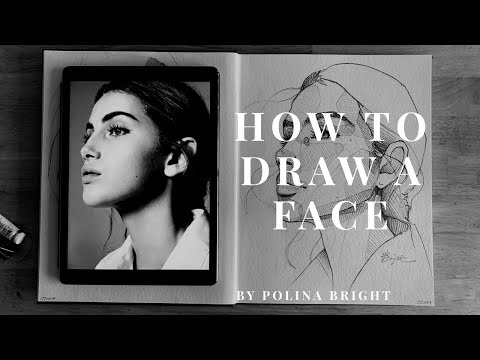 HOW TO DRAW A FACE V.3 | Speed-time process