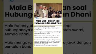 Blak-blakan! Maia Estianty Singgung Hubungannya dengan Ahmad Dhani, Bersedia Bertemu Demi Al El Dul