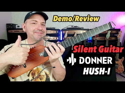 Donner Hush Silent Acoustic Guitar 2024 image 8