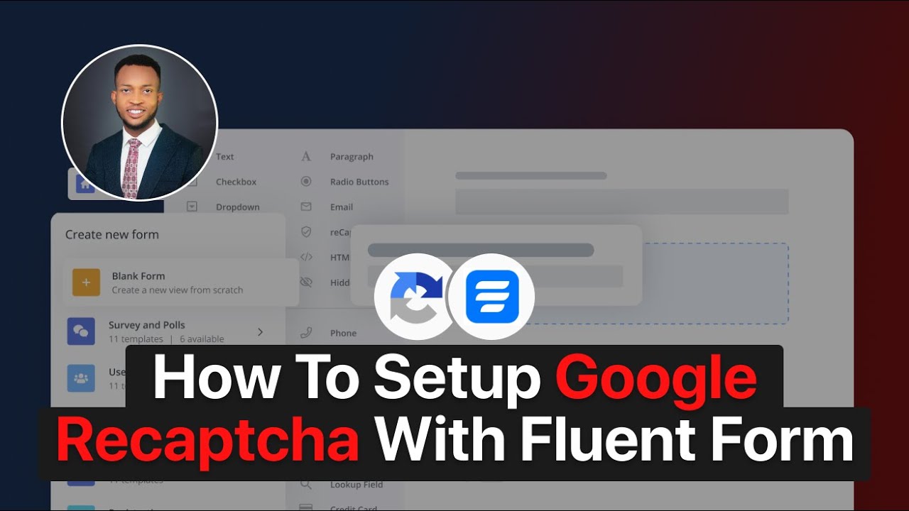 How To Setup Google Recaptcha With Fluent Forms | Wordpress Tutorial