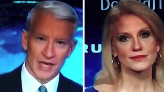 Anderson Cooper States a Fact, Makes Kellyanne Conway Look Like She Might Cry