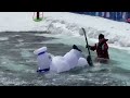 Spring’s wacky pond skimming tradition returns to New Hampshire - Video