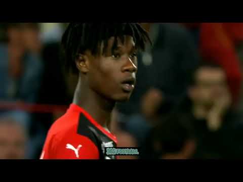 Eduard Camavinga 16 years old amazing performance Vs PSG