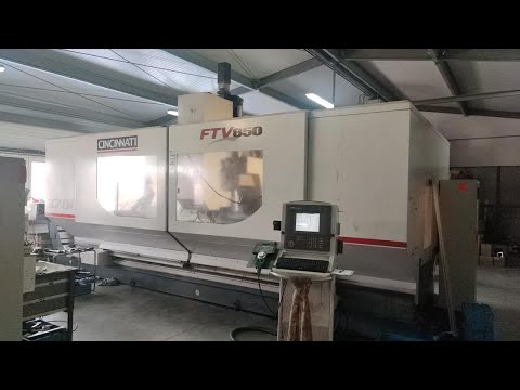 CNC függőleges megmunkáló központ CINCINNATI FTV 850 2002