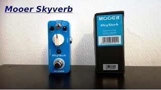 Video thumbnail for Mooer Skyverb - Digital reverb guitar pedal effect - Demo test by Giusy StratoCATter Tranchino