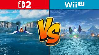 Star Fox Switch 2 vs Wii U | Graphics Comparison