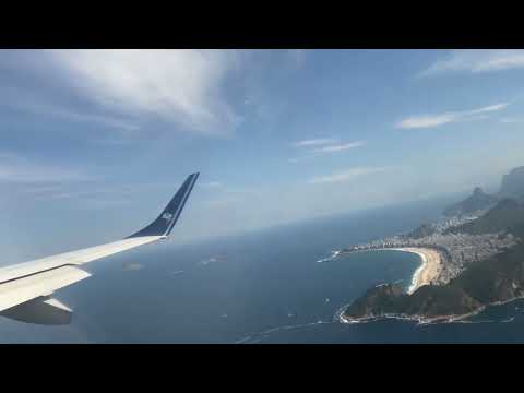 Decolagem Rio de Janeiro Azul Embraer 195 Aeroporto Santos Dumont - Take Off E195 Impressionante!