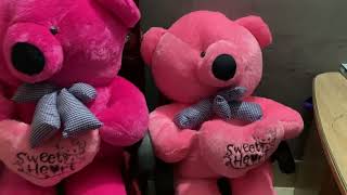 Pink & Red Teddy Bear Collection BD | পিঙ্ক টেডি বিয়ার | Valentine Gift BD | teddybearbd.com