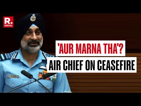 IAF Chief ACM AP Singh's Inside Revelations On Op Sindoor | India-Pakistan Ceasefire