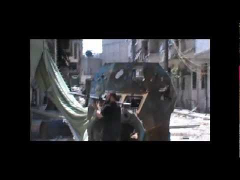 التصدي لقوات النظام من قبل كتيبة الشهيد أحمد العودة في مدينة حمص