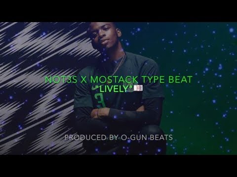 [FREE]Not3s x MoStack x Tion Wayne Type Beat"Lively" |Afroswing|UK Rap|(Prod.O-GUN Beats)