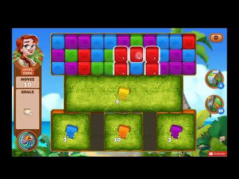 Lost Island Blast Adventure Level 1504 NO BOOSTERS - A S GAMING ✔