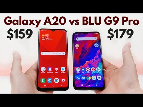 Samsung Galaxy A20 vs BLU G9 Pro - Who Will Win?