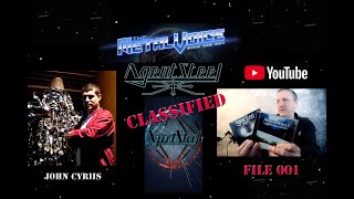 Agent Steel John Cyriis Interview-New album &amp; Singing For Megadeth in Early Years-Classified File 01