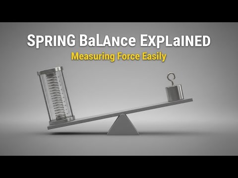 Spring Balance Explained | Hooke’s Law, Working, Uses & Real-Life Applications