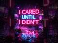 I Cared Until I Didn't - Michael Angelo (Lyric Video)