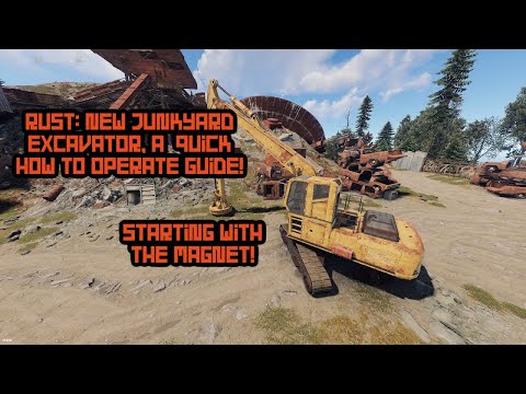 Quick Tutorial on how to drive the Magnet Crane in Rust