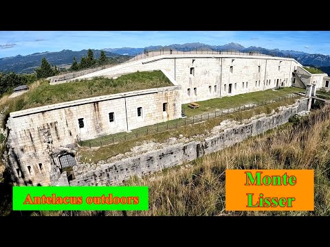 Mount Lisser - Asiago Plateau, from Enego (VI), with the historic Fort Lisser