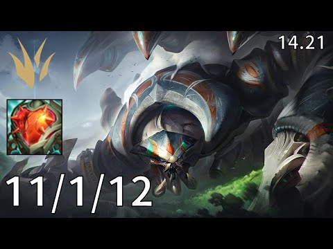 Skarner Jungle vs Sejuani - EUW diamond | Patch 14.21