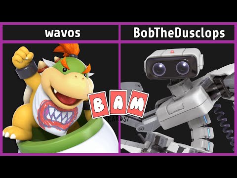 Smash @ BAM Cards 14 - wavos (Bowser Jr.) vs. BobTheDusclops (ROB) -  SSBU Tournament