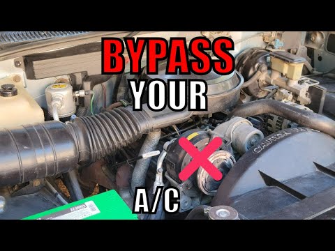 How To BYPASS Your AC Compressor | Dorman Parts Kit | 88-98 OBS Chevy GMC | 8K