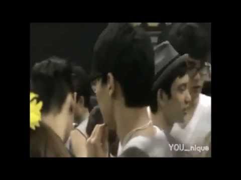 JR w JYP Male Trainees 2PM Concert 2010