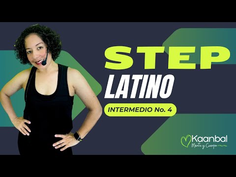 CLASE DE STEP - COMPLETA no. 4 - Intermedio Mix Latino