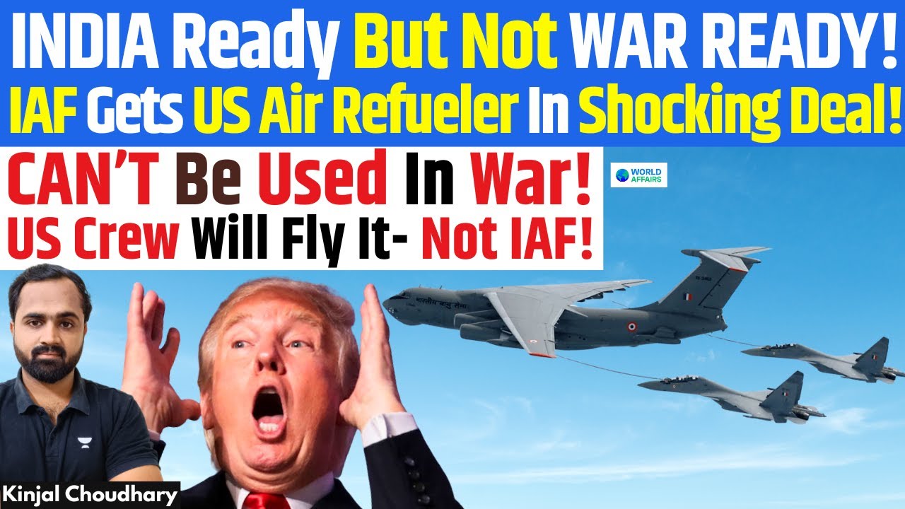 IAF Gets US KC-135 Refueler India CAN’T Use In War! Not Even Allowed To Fly! Shocking Deal! Kinjal