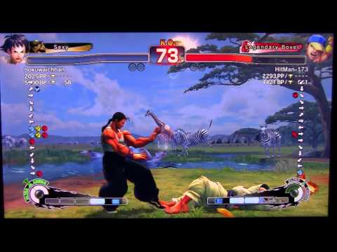 SSF4 AE bokuwaichban (MAKOTO) VS HitMan-173 (YUN) AMERICAN RANKED MATCH 7