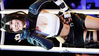 【東京ゲームショウ 2022】可愛すぎて大量のカメコが押し寄せた時の東雲うみちゃん