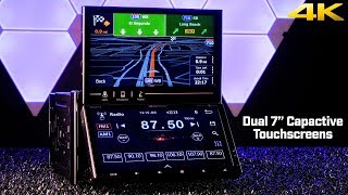 Soundstream VRN-DD7HB - Dual 7&quot; Capacitive Touchscreen Double DIN Stereo