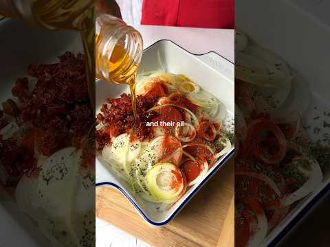 Onion Pasta 🧅 #shorts #recipe