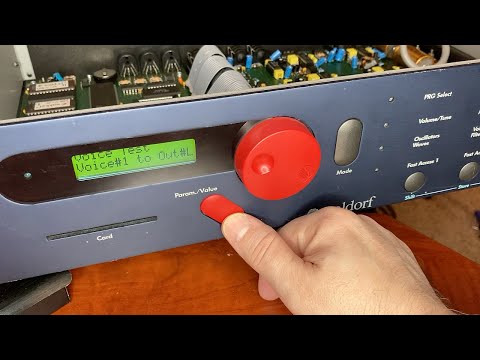 Waldorf Microwave: PCB Tour, Battery Replacement, Service Mode Tests, Reloading Factory Patches