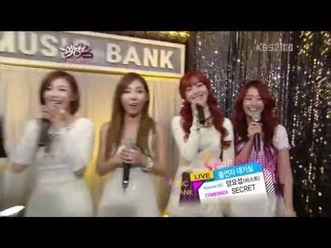 [Vietsub] 121207 Back Stage Music Bank - SECRET & BEAST's YoSeob