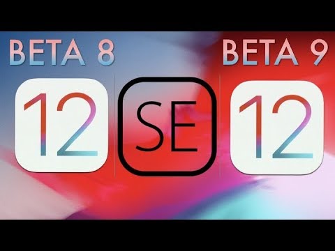 iOS 12 Beta 9 vs Beta 8 -  iPhone SE