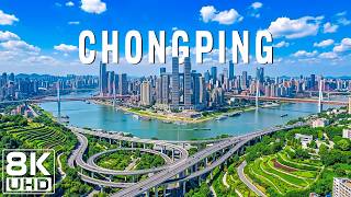 Chongqing, China 8K UHD 🇨🇳 | Hongya Cave, Raffles City & The World's Most Futuristic City 🌆✨