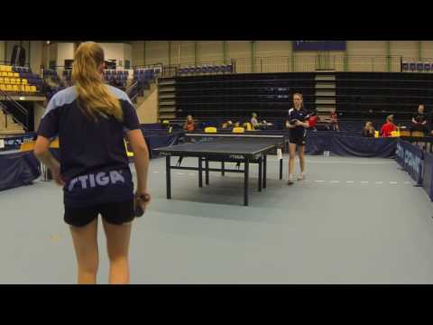 170128 Kval Top12, Kamilla Petersen - Laura Lilholt