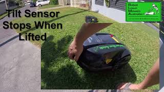 Robot Lawn Mowers Australia – Exgain E1800 Features Video