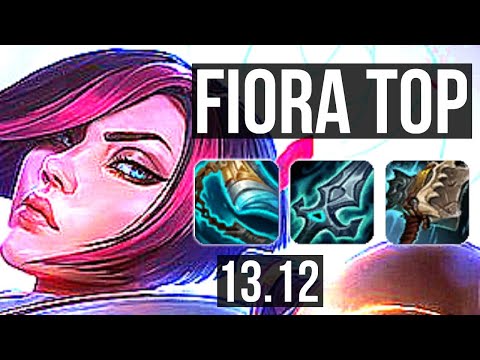 FIORA vs TEEMO (TOP) | 10 solo kills, 1.8M mastery | EUW Diamond | 13.12