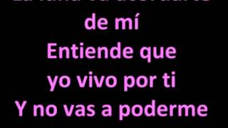 Te necesito - Cali y el Dandee  (Letra)