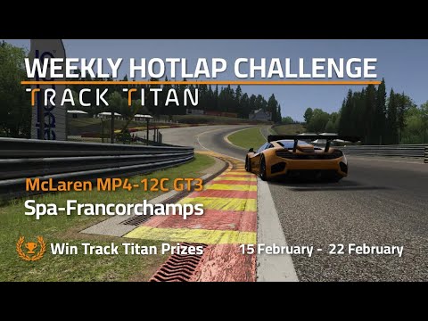 Track Titan Community Race #35 - McLaren MP4-12C GT3 @ Spa-Francorchamps