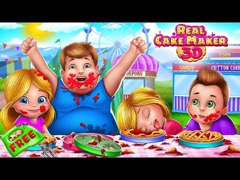 Real Cake Maker 3D Bakery Video