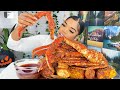 KING CRAB SEAFOOD BOIL MUKBANG SEAFOOD BOIL MUKBANG HE MADE A DEAL WITH A DEMON FOR 150 MILLION